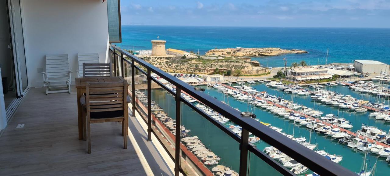 La Isleta Sea View Beach Apartment - Front Line El Campello Luaran gambar