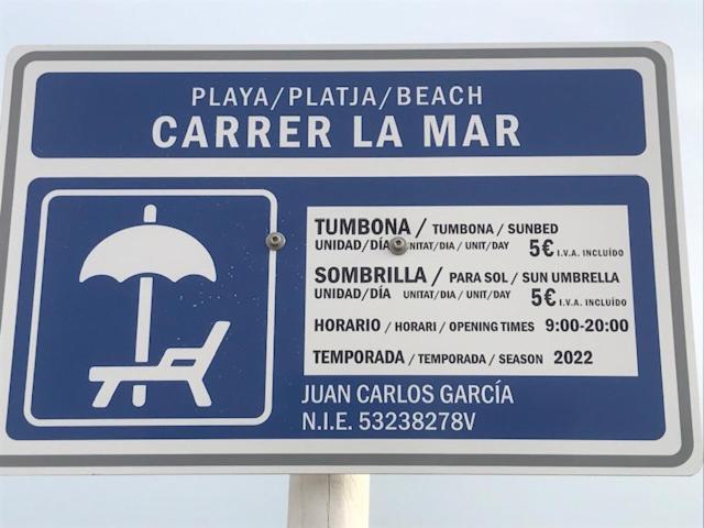 La Isleta Sea View Beach Apartment - Front Line El Campello Luaran gambar